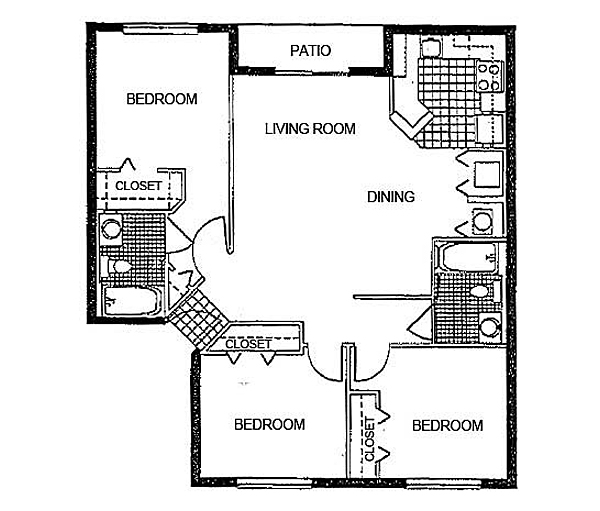 3 Bedroom  