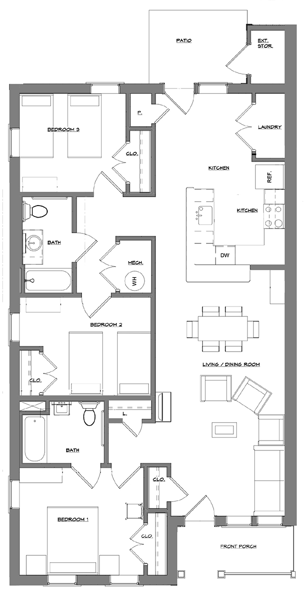 3 Bedroom