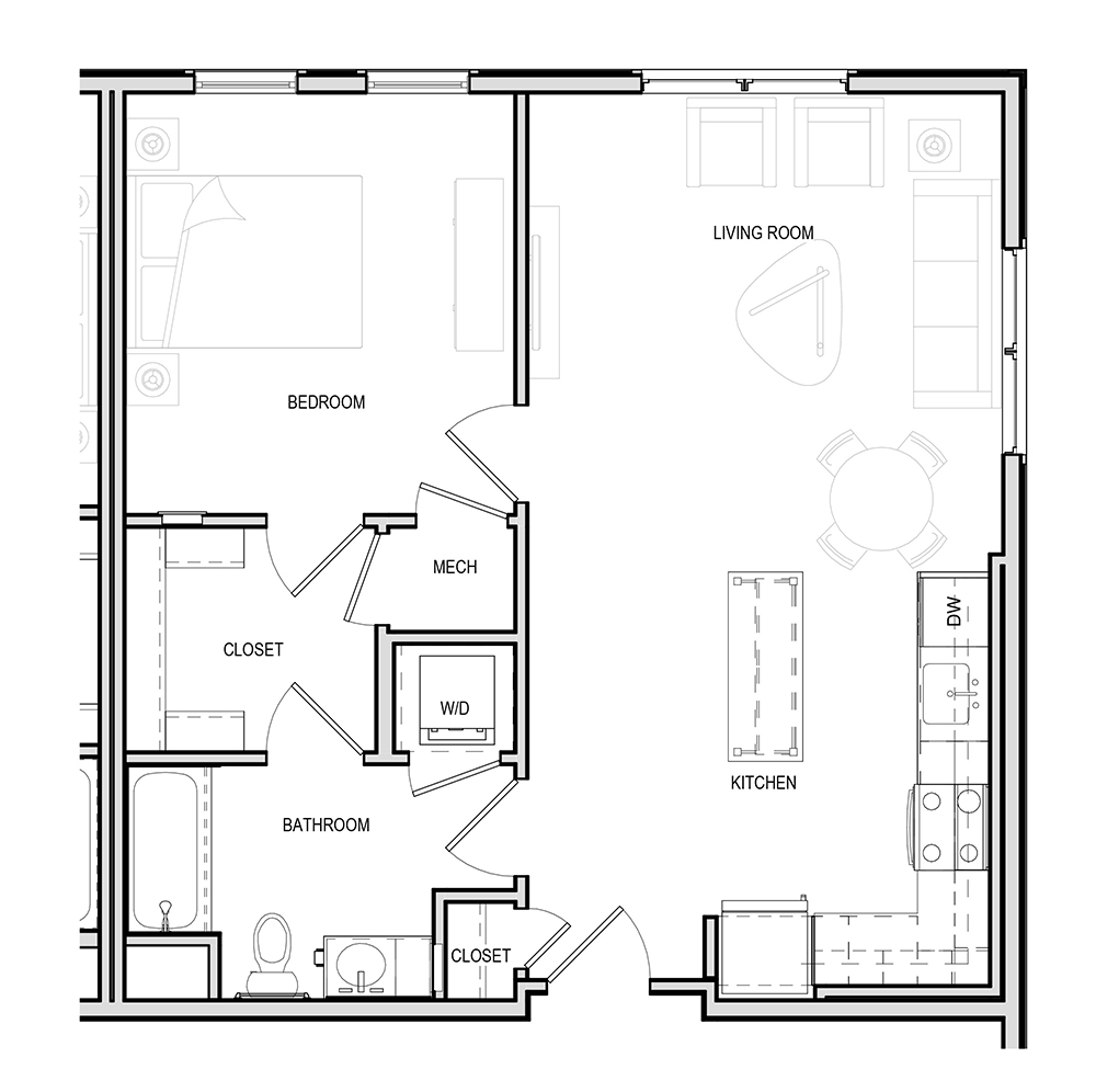 1 Bedroom